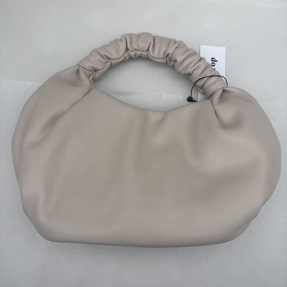 The Drop Women's Addison Soft Volume Top-Handle Bag Dusty (Ivory/Bone) NEW *READ - Picture 6 of 14